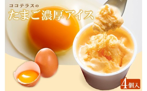 🥚たまご濃厚アイス🥚（4個セット）