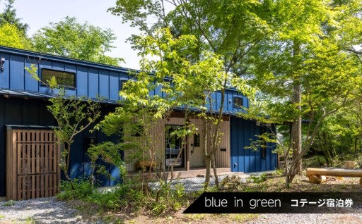 blue in green 宿泊券 2名様分