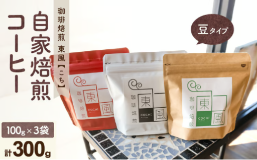 自家焙煎 コーヒー豆☕️ オリジナルブレンド 100g×3袋 セット