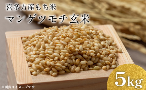 マンゲツモチ玄米（もち米）5kg