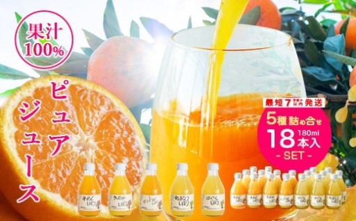 柑橘の本場有田の無添加ストレートジュース！