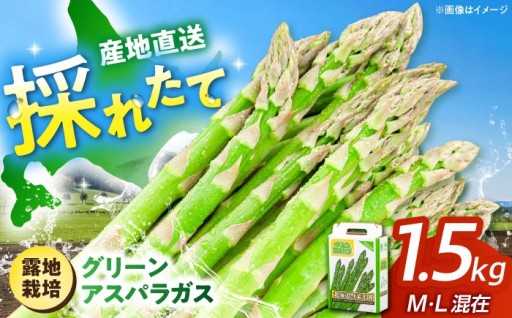 シャキシャキッ！鮮度抜群グリーンアスパラガス