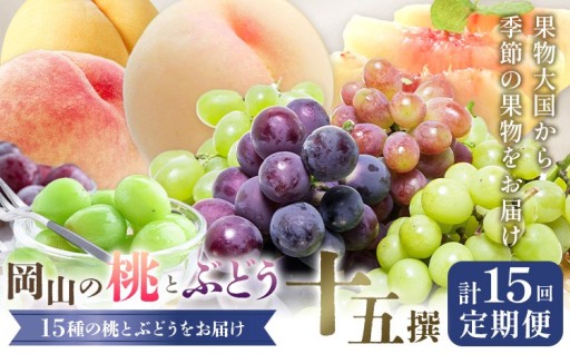 【先行予約】極上の桃とぶどう贅沢定期便