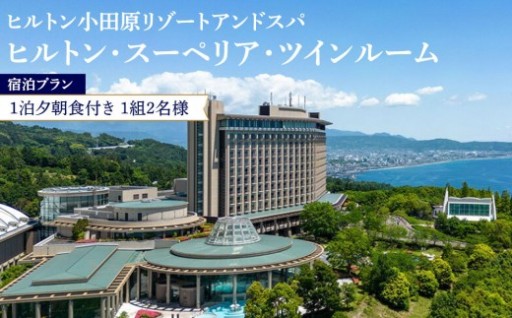 【チケット有効期限延長！】ヒルトン・スーペリア・ツインルーム宿泊プラン　1泊夕朝食付き＜1組2名様＞