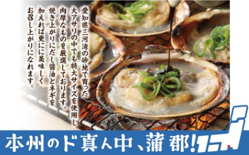BBQで大人気！美味しい大アサリはいかがでしょう