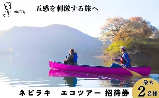 ＼春の水没林で極上カヌー体験／ネビラキ　エコツアー招待券