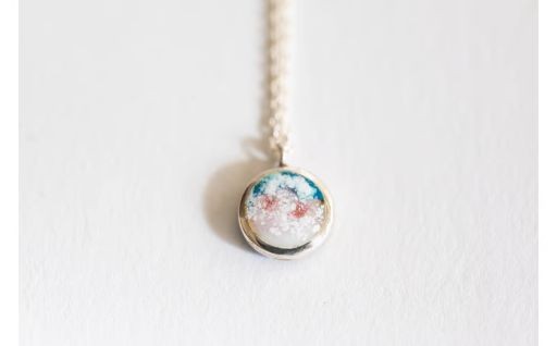 ＼Kenichi Kondo七宝ネックレス ／石戸蒲ザクラを表現したネックレスをご紹介♪