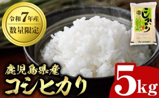 令和7年産 鹿児島県産 コシヒカリ 5kg