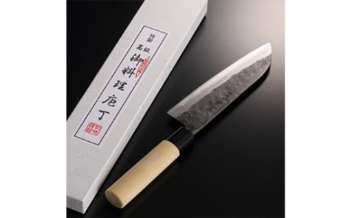 中村刃物 菜切り包丁 黒尖（クロトンガリ：両刃）