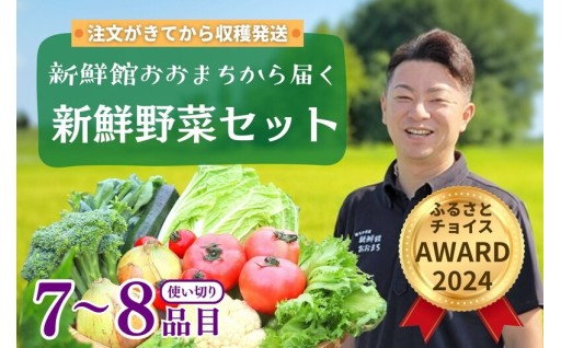＜野菜バイヤー厳選＞新鮮野菜セット 7～8品目