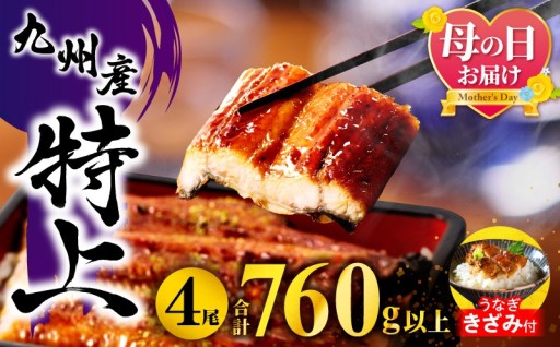 【宮崎県宮崎市】母の日までにお届け！九州産うなぎ