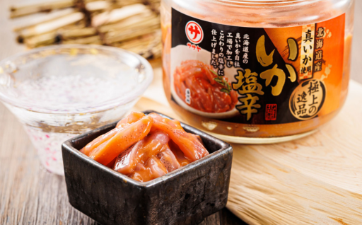 北海道産 いか塩辛（270g×4瓶） 極上の逸品