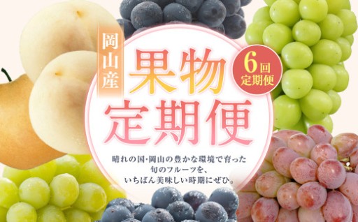 【6回定期便】 白桃 マスカットオブアレキサンドリア 桃太郎ぶどう ニューピオーネ 晴王 紫苑 あたご梨