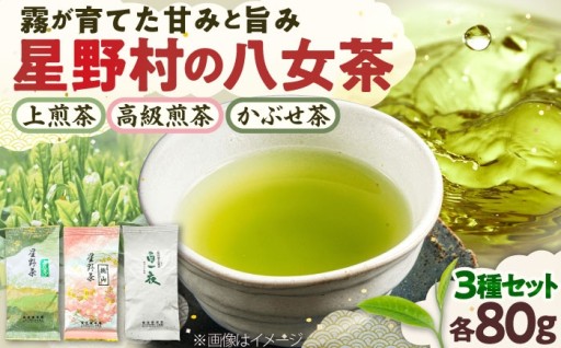 新茶の季節！星野村の八女茶飲み比べ🍵