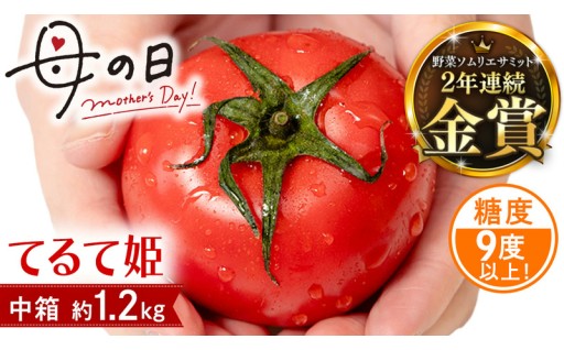 母の日ギフトから新登場『てるて姫』🍅
