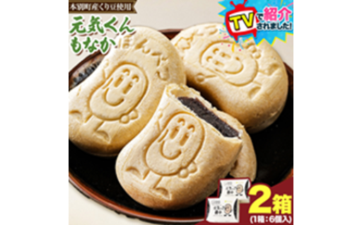 まさに本別の味！希少な“くり豆”が主役の「元気くん最中」