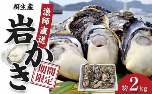 ★先行予約★　岩かき【漁師直送！】2026年6月中旬～発送