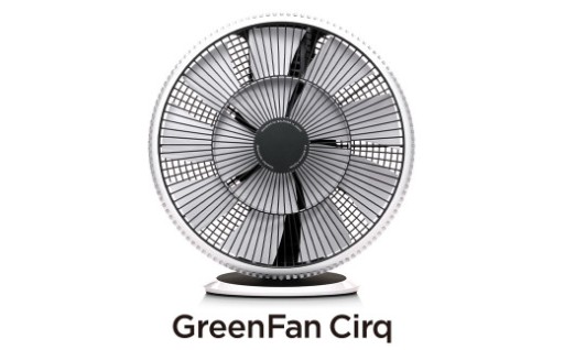 バルミューダ GreenFan Cirq ホワイト×ブラック EGF-3400-WK／JP