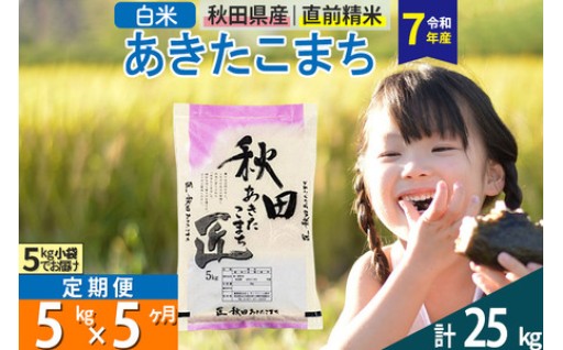 今なら初回５月下旬から発送開始★精米５kg定期便５回