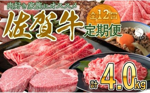 佐賀牛 定期便 12回コース