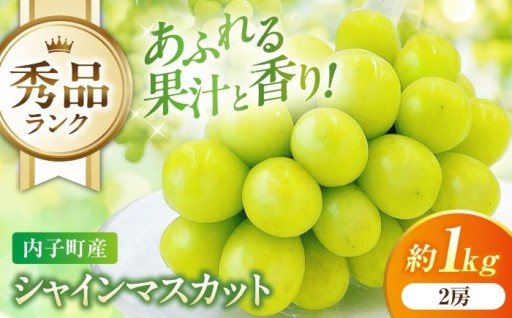 【先行予約受付中！】 おいしさ溢れるシャインマスカット