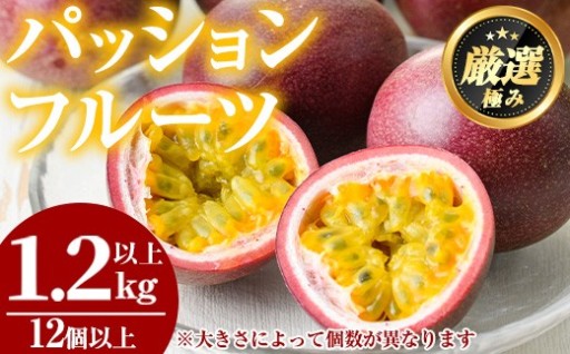 ゆきちゃん農園のパッションフルーツ(1.2kg以上)