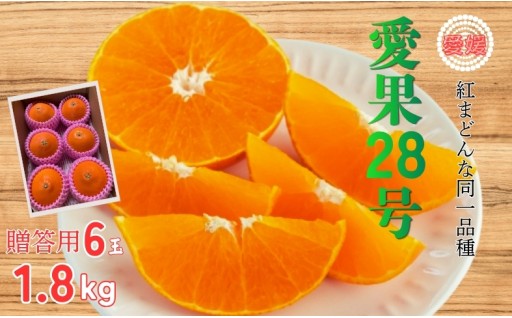 先行予約受付中🍊愛果28号 1.8kg 6玉🍊贈答用✨