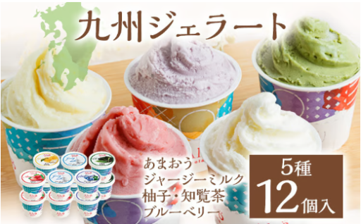 【暖かさが増すこれからの季節に🔆】Alvo 九州ジェラート12個セット