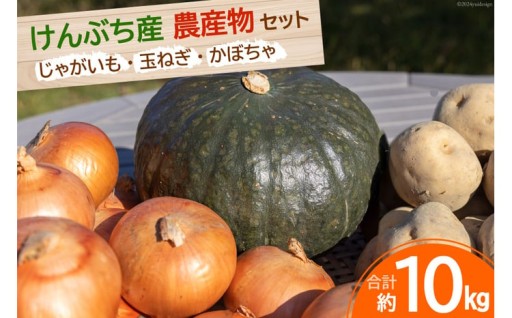 けんぶち産農産物セット3種10kg!!