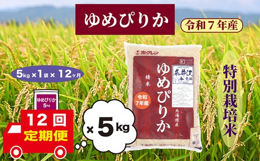 【北海道産 ゆめぴりか】お米の定期便全12回が復活！！！