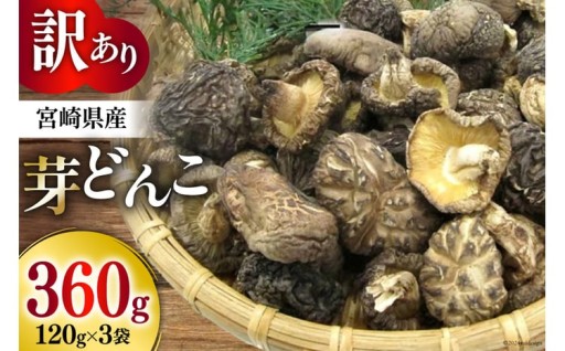 宮崎県産 乾燥しいたけ「芽どんこ」