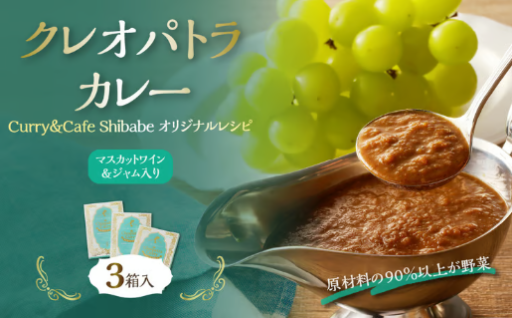 クレオパトラカレー3箱入🍛✨