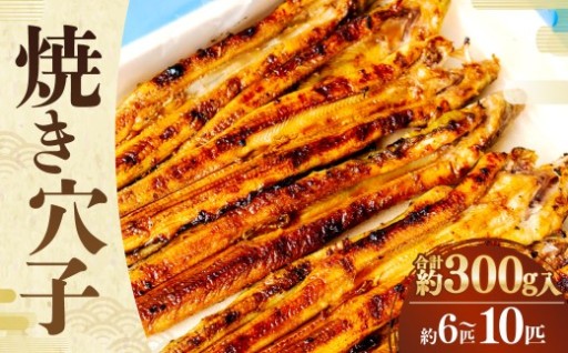 兵庫県産 焼穴子 約300g入（約6～10匹）