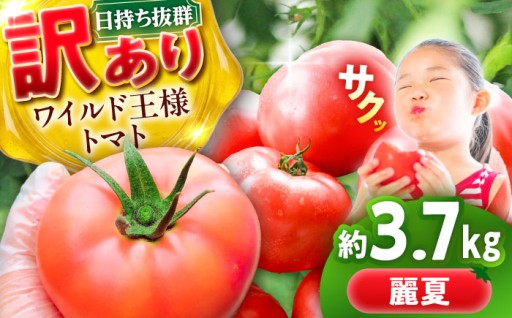 【訳ありでも味は絶品！】王様トマト3.7kg 