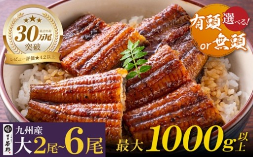 ＼累計30万尾突破！／ 肉厚な国産うなぎ蒲焼✨