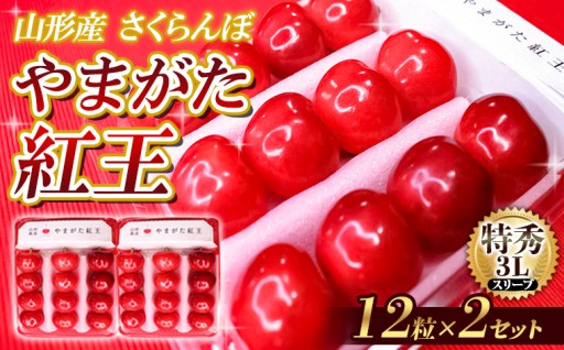 ★限定100セット★さくらんぼ やまがた紅王