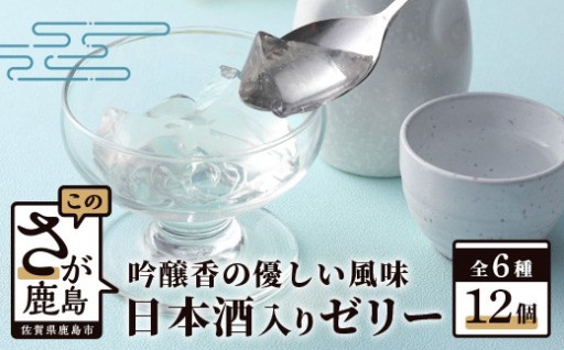 鹿島酒蔵ツーリズムゼリー 【12個入り】 B-309
