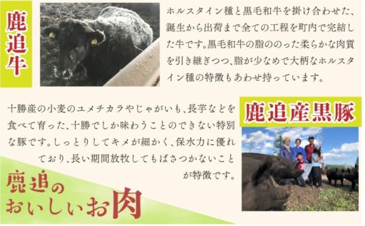 【新着特集】とかち鹿追牛・十勝放牧黒豚特集！しゃぶしゃぶ、焼肉、ハンバーグ 十勝鹿追の恵みをご賞味ください！