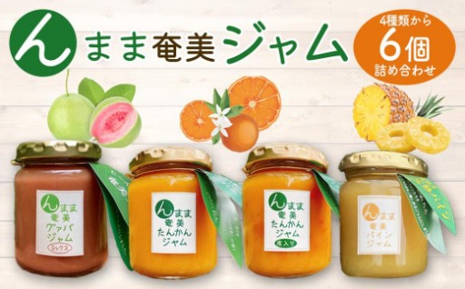 農家謹製★奄美大島産トロピカルフルーツジャム６個セット