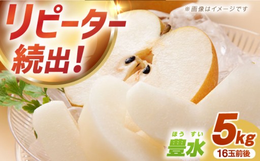 樹上完熟のシャリとジュワあま～の豊水梨をどうぞ！