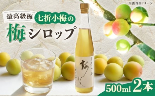 青いダイヤ！七折小梅の梅シロップ2本