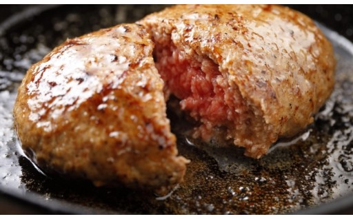 老舗肉舗自慢の熊本和牛100%あか牛ハンバーグ