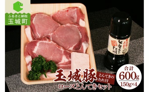 玉城豚ロースとんてきセット