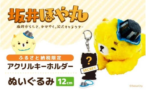 【坂井ほや丸】ふるさと納税限定グッズセット「おやすみほやぬい」🧸💤
