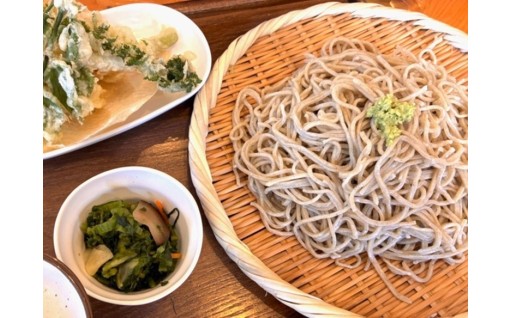 ふるさと納税の返礼品【「そば処 弁天」のお食事券】