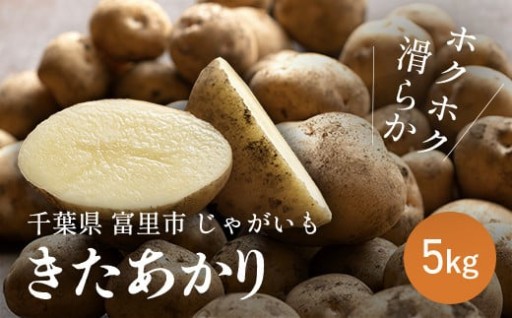 肥沃な大地で豊かに実ったじゃがいも「きたあかり」5kg