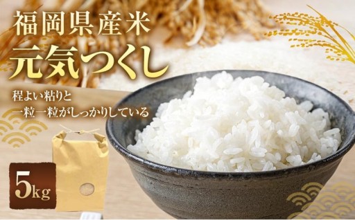 福岡県産米 元気つくし 5kg