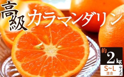 🍊✨【高級カラマンダリン 約2kg】✨🍊