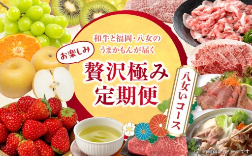＼八女の逸品勢揃い✨贅沢極み定期便 全12回🎵／