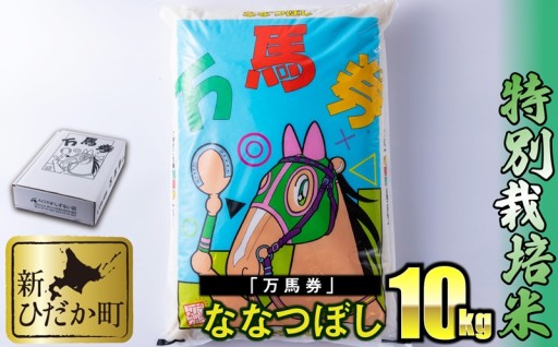 北海道産 特別栽培米 ななつぼし 万馬券10kg